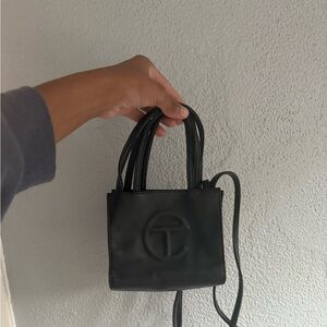 Telfar Small Black Shopping Bag